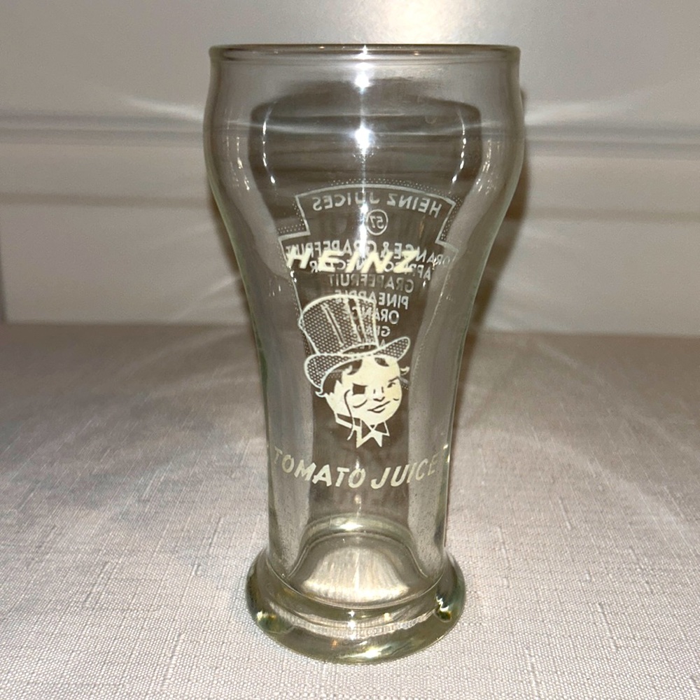 Heinz Tomato Juice Glass